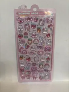 [正規品] ボンボンドロップシール　クーリア　ももいろボンボン　うさぎ　ピンク