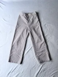 無印　コーデュロイ　アイボリーパンツ　Mサイズ