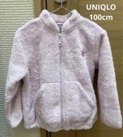 美品＊UNIQLO ファーリーフリースジャケット 100cm