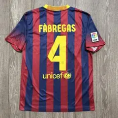 FCバルセロナ2013/2014 ホームユニフォーム 4番 セスク・ファブレガス FCバルセロナ2013/2014 ホームユニフォーム 4番 セスク・ファブレガス