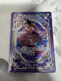 ワンピースカード　神速の拳　ルフィ太郎　SP SR パラレル　1枚