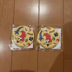 ウッディ・ウッドペッカー 缶バッジ 2個セット