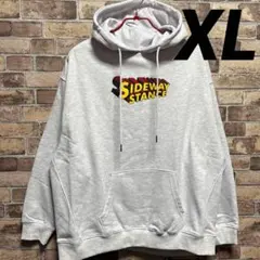 パーカー アッシュ XLサイズ アメコミ風ロゴのサムネイル