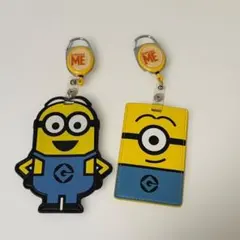 2個セット ユニバ ミニオン ユニバーサルスタジオ 定期入れ USJ パスケース