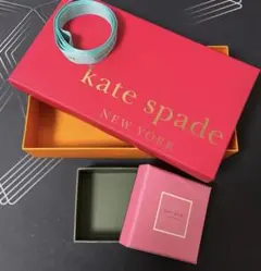 kate spade ケイトスペードギフトボックス　空き箱2つ&リボンセット