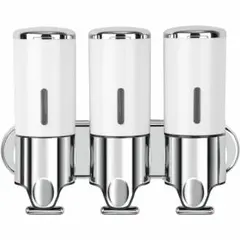 北欧風❤️ディスペンサー シャンプー コンディショナ ボディソープ 白 賃貸