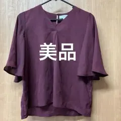 【美品】ブラウス　カットソーのサムネイル