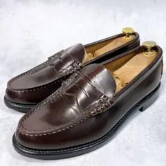 ☆美品☆【リーガル】 コインローファー (25) 2177 本革 ブラウン