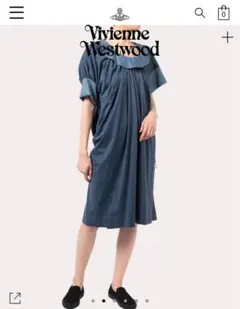 希少♡美品♡ヴィヴィアンウエストウッド 変形 オーブ ストライプ ワンピース ヴィヴィアンウエストウッド 中古 / マリンストライプワンピース