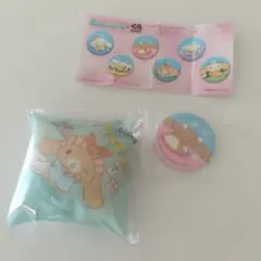 くら寿司 シナモロールとおともだち 缶バッジ モカ