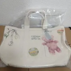新品・未使用 COACH トートバッグ キャンバス