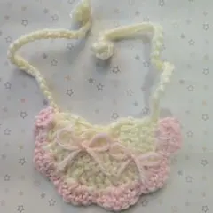 ハンドメイド୨୧犬猫用スタイ よだれかけ アクセサリー