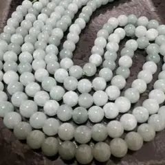 「C6415」ミャンマー産　翡翠　6-7mm 1連