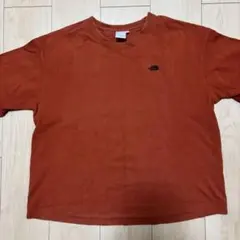 THE NORTH FACE ノースフェイス オレンジ 長袖カットソー