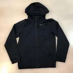 NIKE DRI-FIT ジップパーカー　黒　中古美品 サイズM