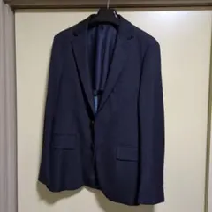 WORK TRIP OUTFITS ネイビー テーラードジャケット