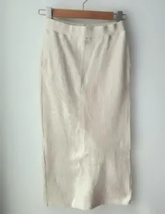 【UNIQLO】リブ編み タイトスカート S