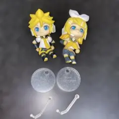 ねんどろいどぷち ボーカロイド 鏡音レン 鏡音リン 2対セット 中古品