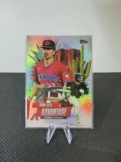 Corbin Carroll ホームフィールドアドバンテージカード　2025