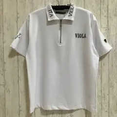 VIOLA rumore ハーフジップ 半袖ポロシャツのサムネイル
