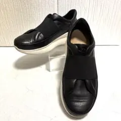 【美品】UGG LIBU TRAINER 厚底 レザー スニーカー23