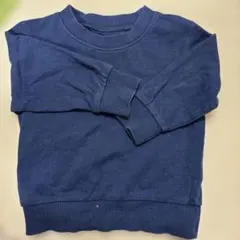お*ゆ様 ネイビー トレーナー 80cm
