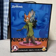 ズートピア ニック・ワイルド & ジュディ・ホップス 一番くじ A賞 フィギュア
