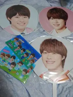 新品未開封 大橋和也 うちわ 3種 セット なにわ男子 チケットホルダー