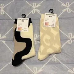 Marimekko UNIQLO ヒートテックソックス 2足セットのサムネイル
