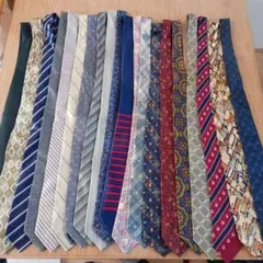 エトロなど 幾何学模様 ネクタイ20本まとめ売り