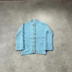 80s vintage Scotland cashmere cardigan