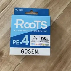 GOSEN Roots PE x4 2号 150m マルチカラーのサムネイル