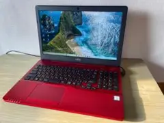 爆速　富士通 7世代 Core i3 8GB ノートPC　Office