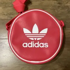 adidas ショルダーバッグ レッド