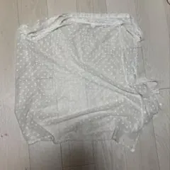 ドット柄 レイヤード用スカートのサムネイル
