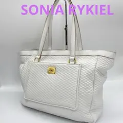 SONIA RYKIEL ソニアリキエル　トートバッグ　白のサムネイル