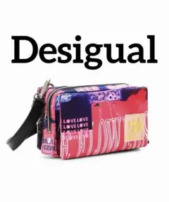 Desigual カラフル クロスボディバッグ ショルダーバッグ ポーチのサムネイル
