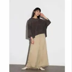 新品！スコットクラブ　ラディエイト シアーワイドパンツ13500円　ヤマダヤ