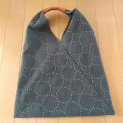 ハンドメイド スクエアトートバッグ ミナペルホネンforest tile - メルカリ