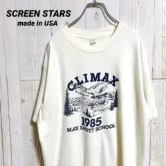 80s USA製 SCREEN STARS CLIMAX 1985 Tシャツ