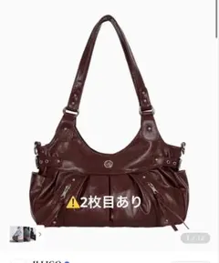 ILLIGOエンバー バックル ショルダーバッグ ブラック MUSINSA 限定