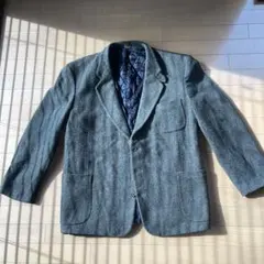 L.L.Bean 80s 90s テーラードジャケット グレーグリーン　XL