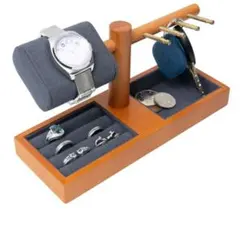 新品未使用！EVOLZA アクセサリー キー スタンド 欅