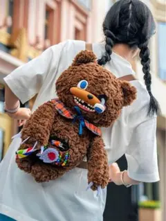 ハミクマ　ぬいぐるみリュック　北京ユニバーサル限定　①②