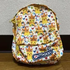 OUTDOOR ピカチュウ デイパック型ポーチ ポケモンセンターメガトウキョー OUTDOOR ピカチュウ デイパック型ポーチ ポケモンセンターメガ