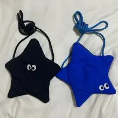 ダイソー ギョロ目 バッグ 2点セットのサムネイル