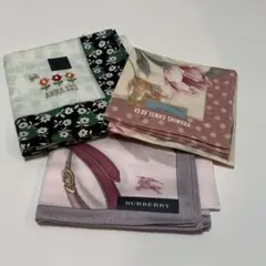 新品 ハンカチ スカーフ まとめ売り BURBERRY ANNA SUI