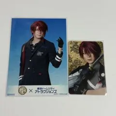 刀ミュ　ドームシティ　博覧会　後家兼光 ふぉとカード フード特典ブロマイド