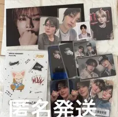 stray kidsアイエン☆トレカとデコマグネットセット