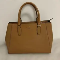 kate spade ハンドバッグ キャメル